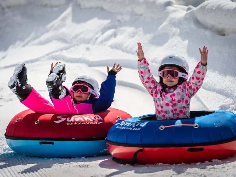 snowtubing