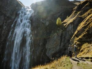 Engstligenfälle stürzen ins Tal
